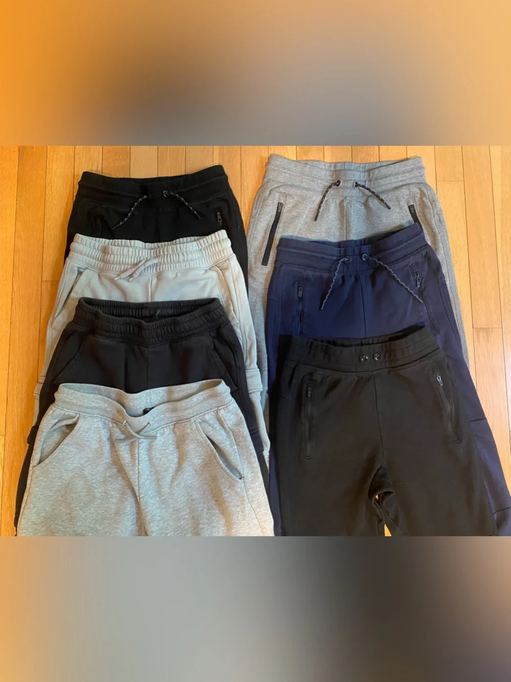 Lot/ Bundle 7 pairs Boys Joggers & Sweatpants Size XL (12) GAP & All in Motion
